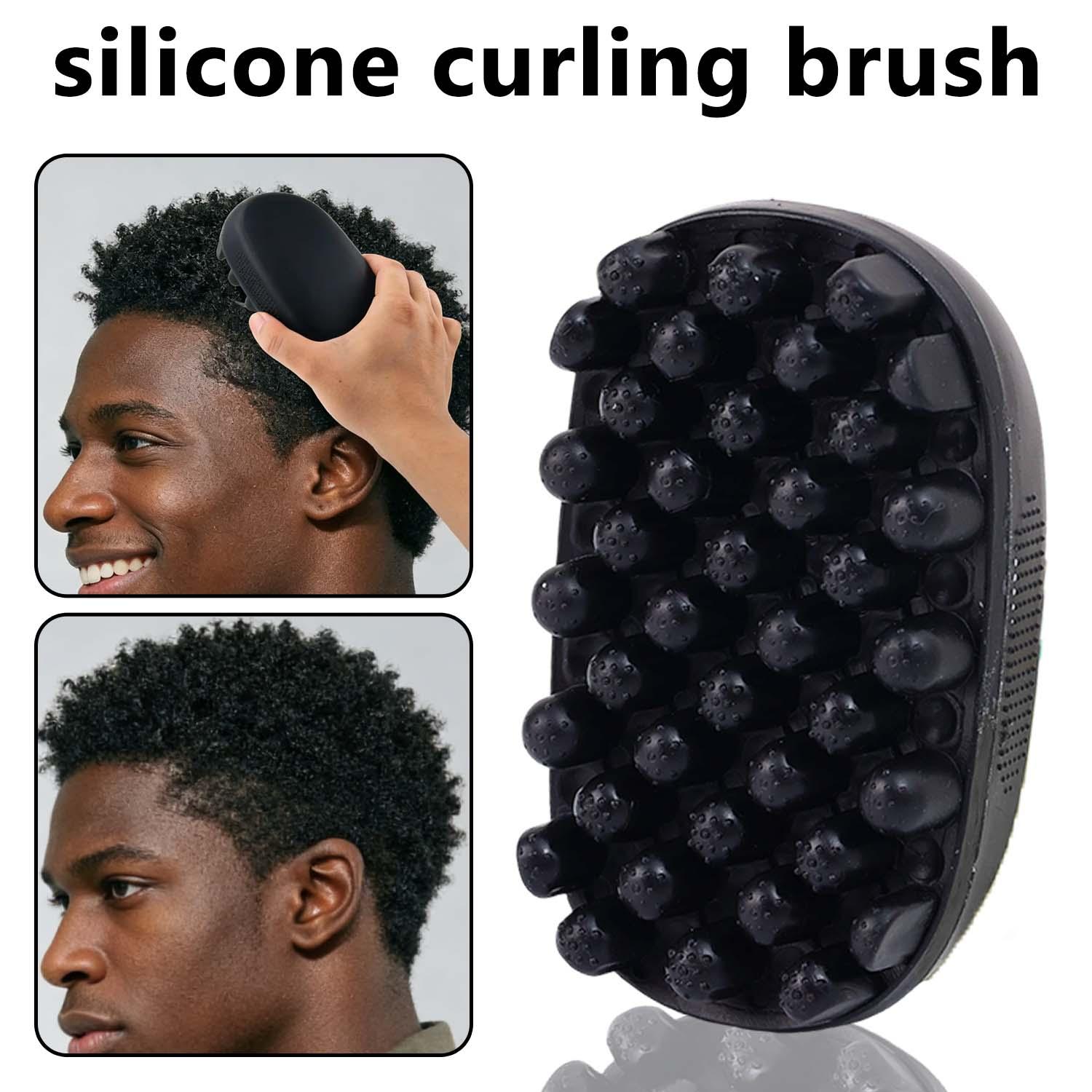 Twist Sponge Coil - Sikat Rambut Spons Keriting Profesional, Sikat
