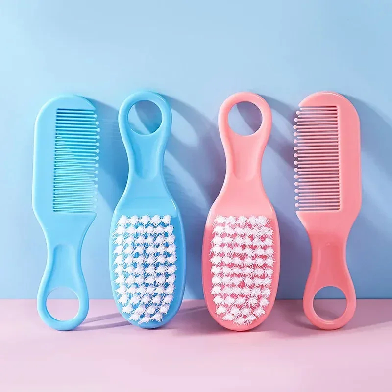 Hair Care Baby - 1/2Set Sisir Sikat Rambut Bayi Portabel