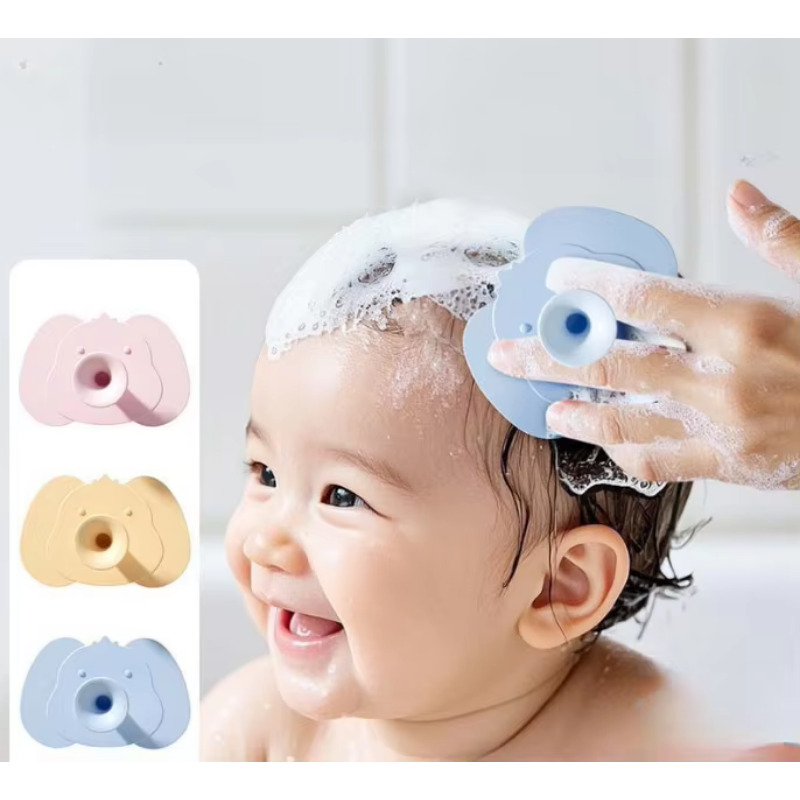 Hair Care Baby - Sikat Sampo Silikon Bayi Sisir Rambut