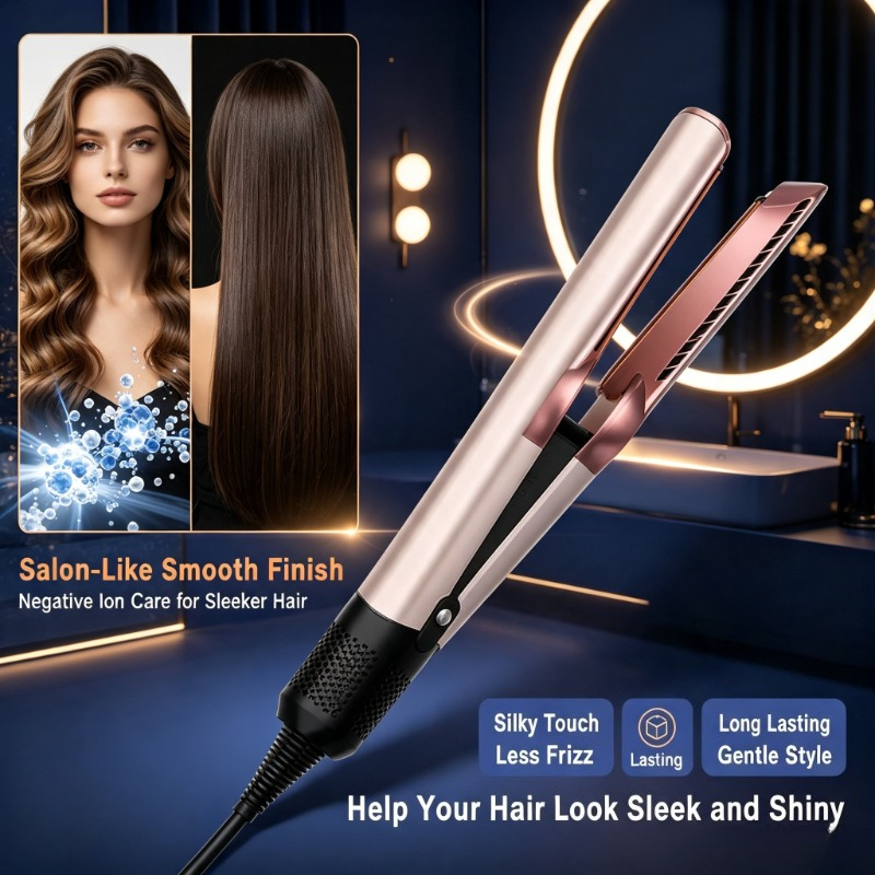 Hair Care Clinic - Kit Perawatan Rambut Ion Negatif, Pelurus-Pengering