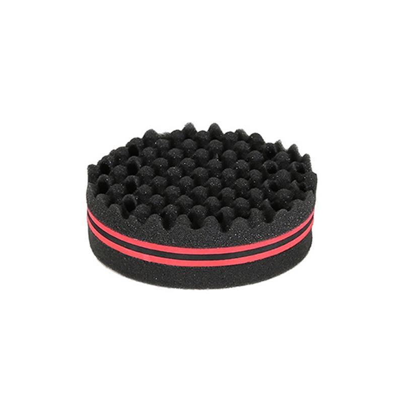 Twist Sponge Coil - Sikat Spons Rambut Keriting Profesional, Sikat