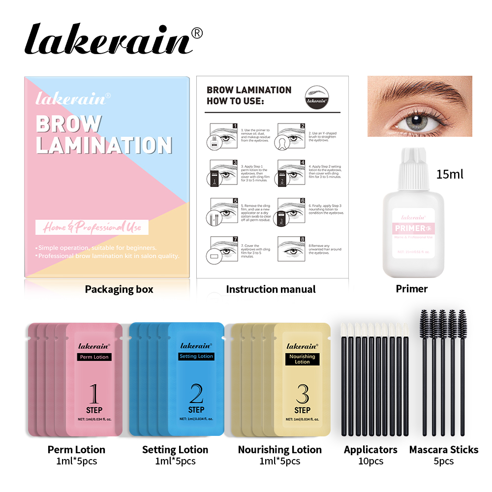 Set Perm Alis Profesional Baru - Keratin Treatment Set ulasan dan harga