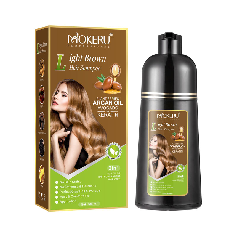 Mokeru Sampo warna rambut Kera - Argan Oil Treatment ulasan dan harga