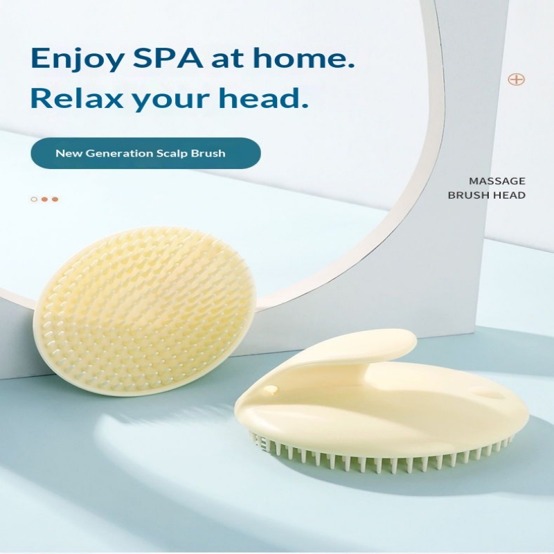 Sikat Pijat Kulit Kepala Silik - Hair Care Clinic ulasan dan harga