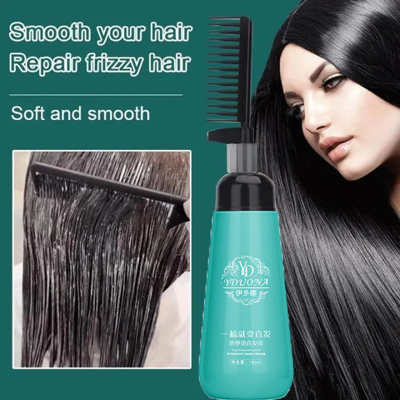 Set Krim dan Sisir Pelurus Ram - Keratin Treatment Set ulasan dan harga