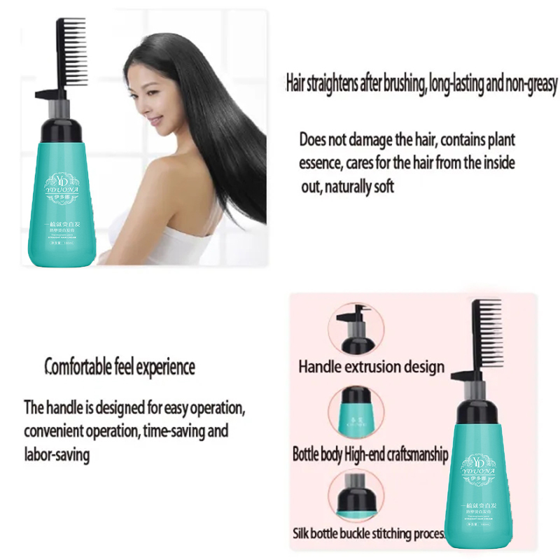 Set Krim dan Sisir Pelurus Ram - Keratin Treatment Set ulasan dan harga