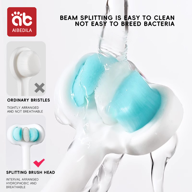 Sikat gigi Stereo 3D tiga sisi - Hair Care Baby ulasan dan harga