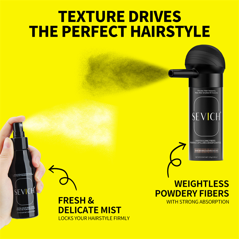 Serat Rambut Hitam Set Serat P - Keratin Treatment Set ulasan dan harga
