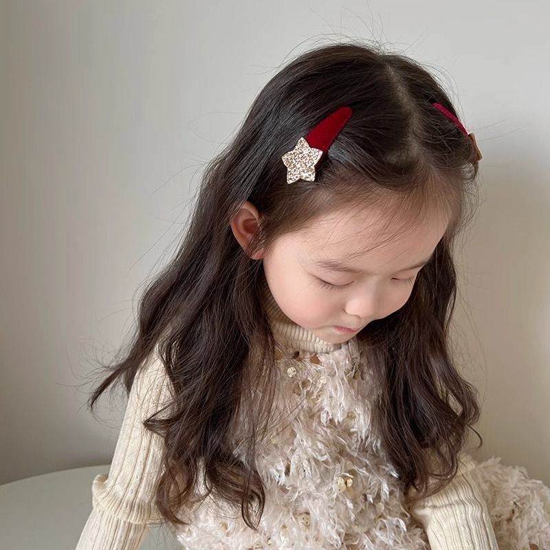 1 Pasang Jepit Rambut Bintang  - Hair Care Baby ulasan dan harga