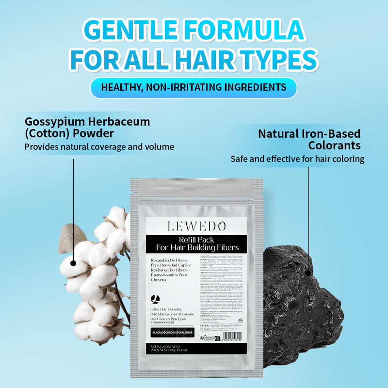 Bubuk Serat Rambut 100G Kanton - Hair Care Products ulasan dan harga