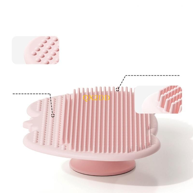QX2D Sikat Sampo Silikon Bayi  - Hair Care Baby ulasan dan harga