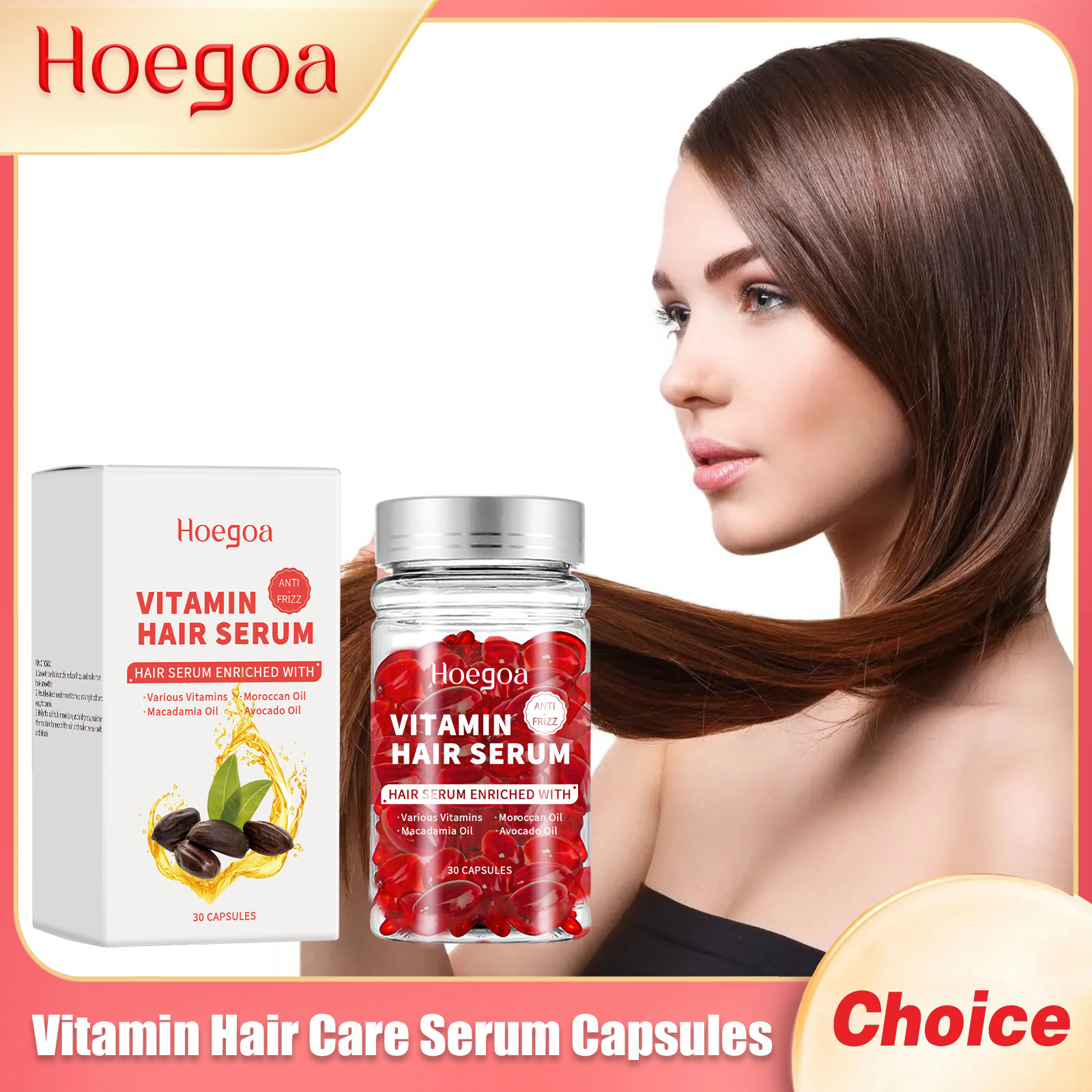 Kapsul Serum Perawatan Rambut  - Hair Care Products ulasan dan harga