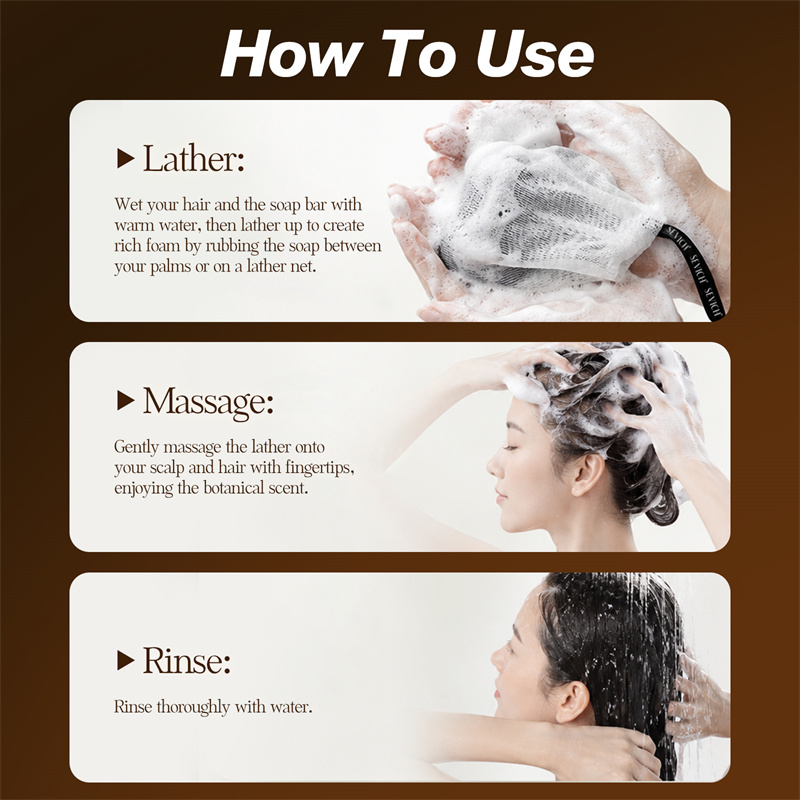 Sabun Rambut Hitam, Batang Sam - Hair Care Dandruff ulasan dan harga