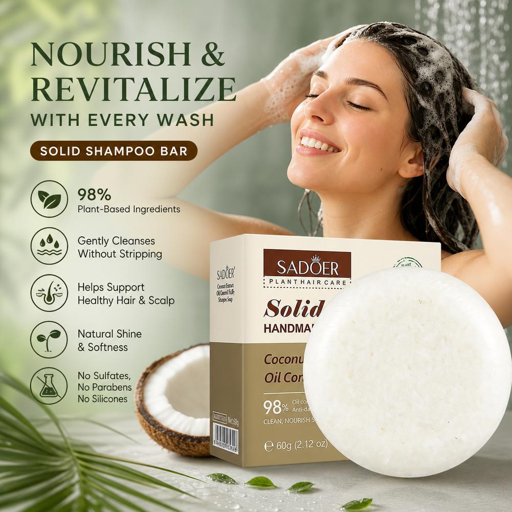 Sabun Sampo Kelapa Alami untuk - Hair Care Dandruff ulasan dan harga